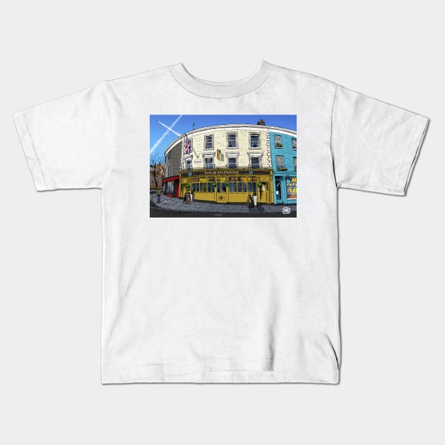 London Pub Kids T-Shirt by matjackson